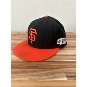 San Francisco Giants New Era Baseball Hat - Size 7 1/2 - 2014 World Series